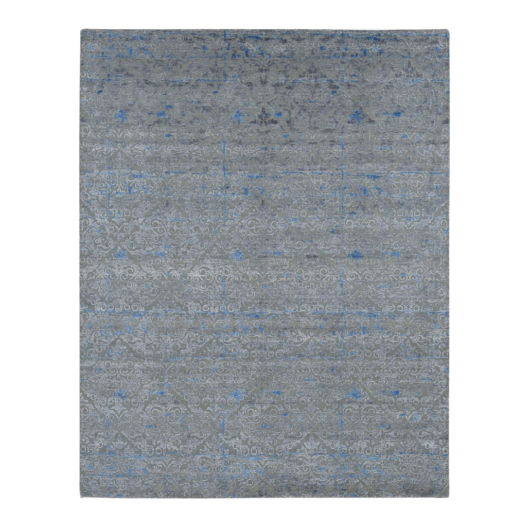 Hand Knotted Modern Area Rug > Design# CCSR87060 > Size: 7'-10" x 10'-2"