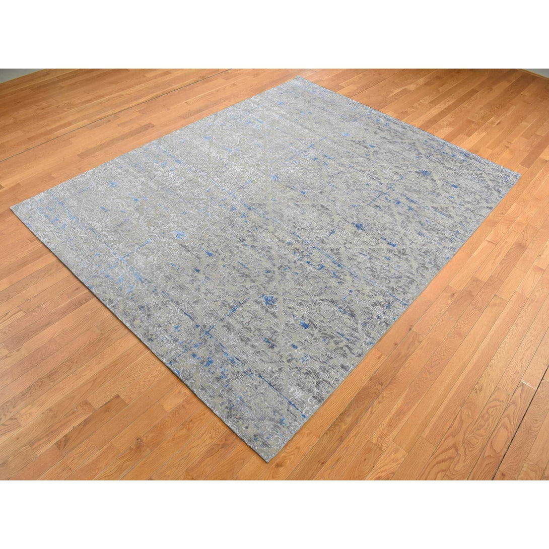 Hand Knotted Modern Area Rug > Design# CCSR87060 > Size: 7'-10" x 10'-2"