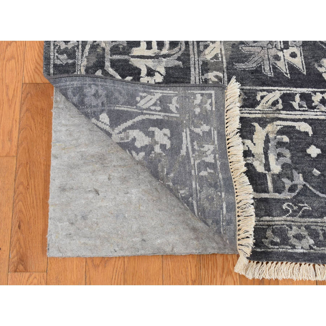 Handmade Transitional Modern Area Rug > Design# CCSR87068 > Size: 9'-0" x 11'-10"