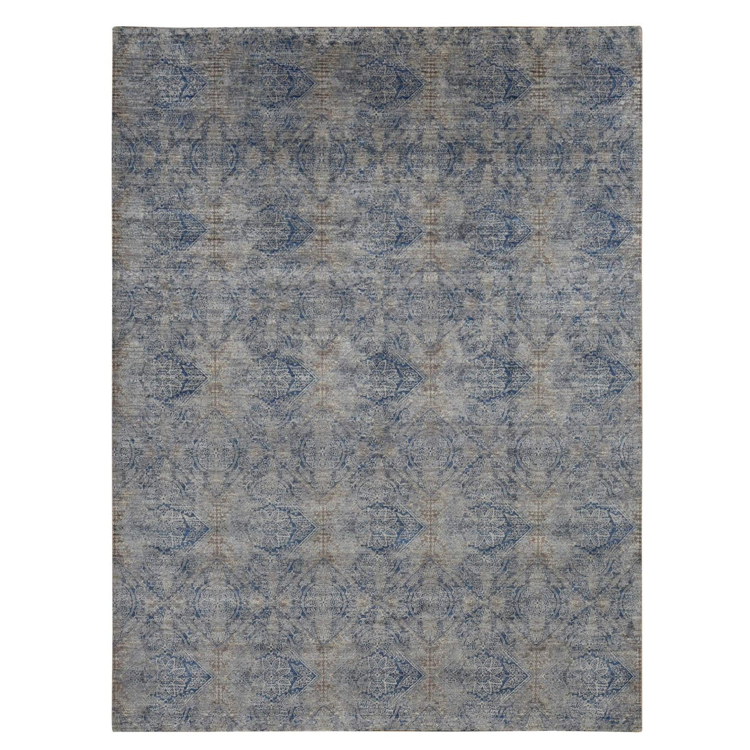 Handmade Modern and Contemporary Area Rug > Design# CCSR87095 > Size: 8'-9" x 12'-0"