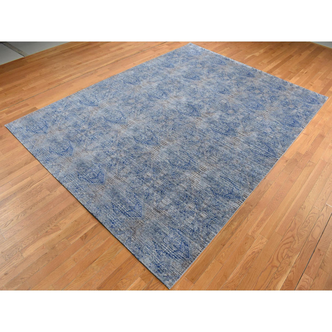 Handmade Modern and Contemporary Area Rug > Design# CCSR87095 > Size: 8'-9" x 12'-0"