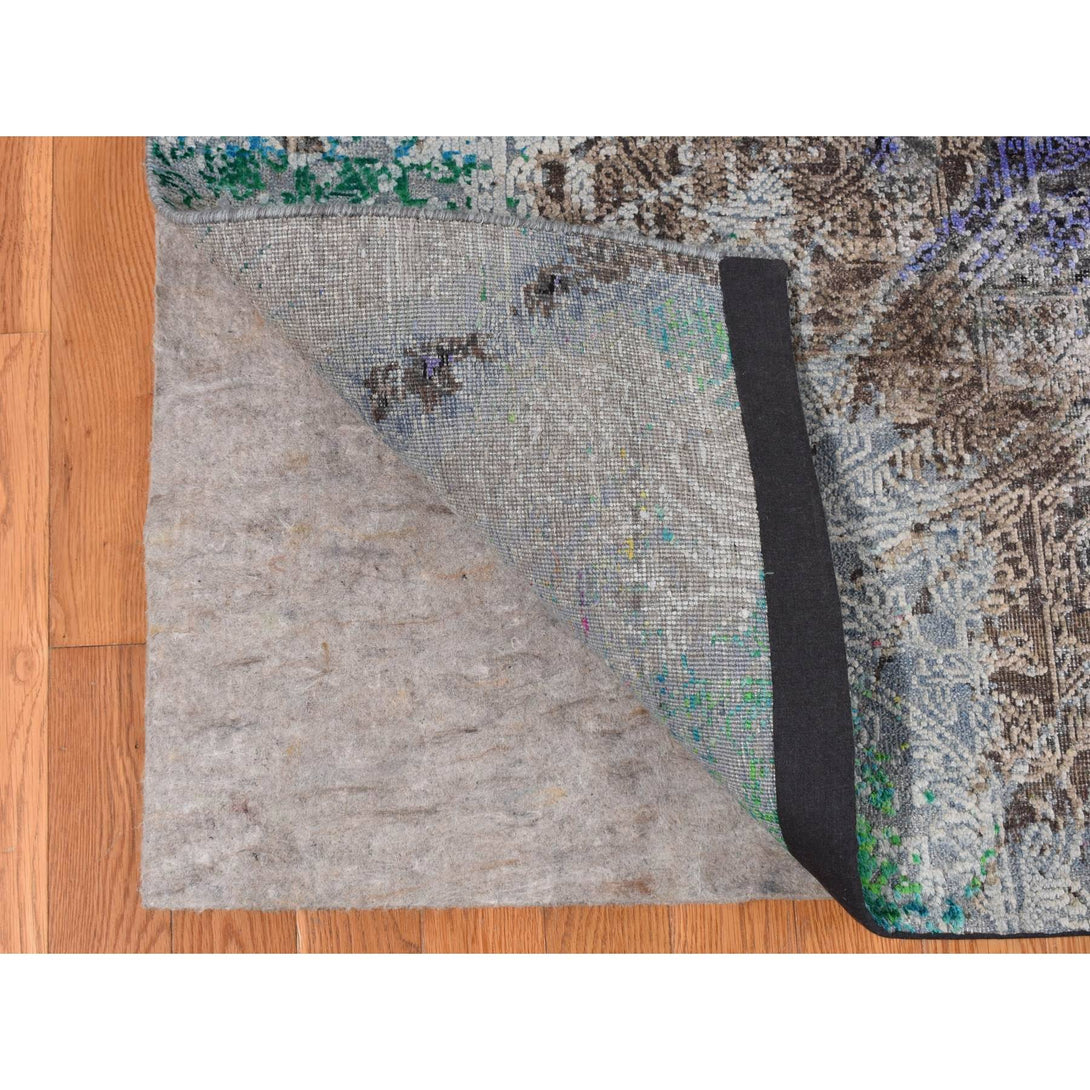 Handmade Modern and Contemporary Area Rug > Design# CCSR87097 > Size: 8'-9" x 11'-10"