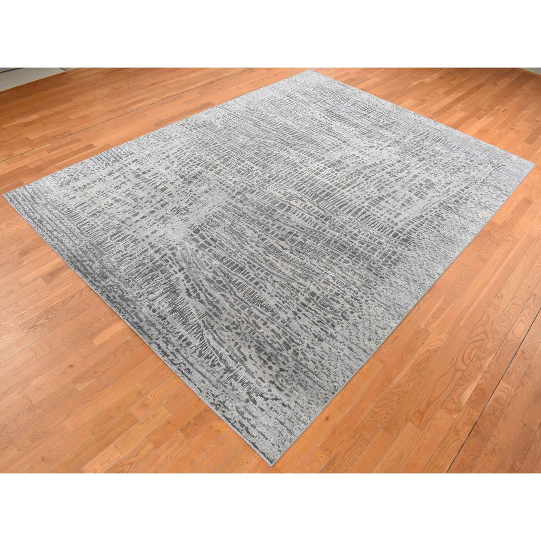 Handmade Modern and Contemporary Area Rug > Design# CCSR87108 > Size: 8'-10" x 12'-2"