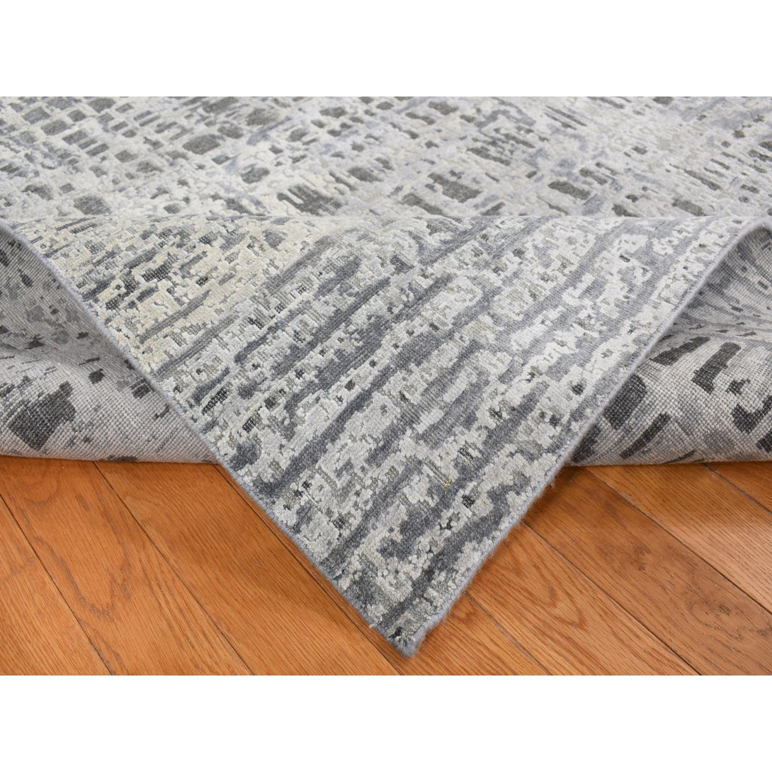 Handmade Modern and Contemporary Area Rug > Design# CCSR87108 > Size: 8'-10" x 12'-2"