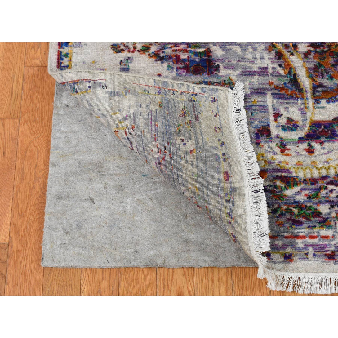 Handmade Modern and Contemporary Area Rug > Design# CCSR87116 > Size: 9'-0" x 12'-0"