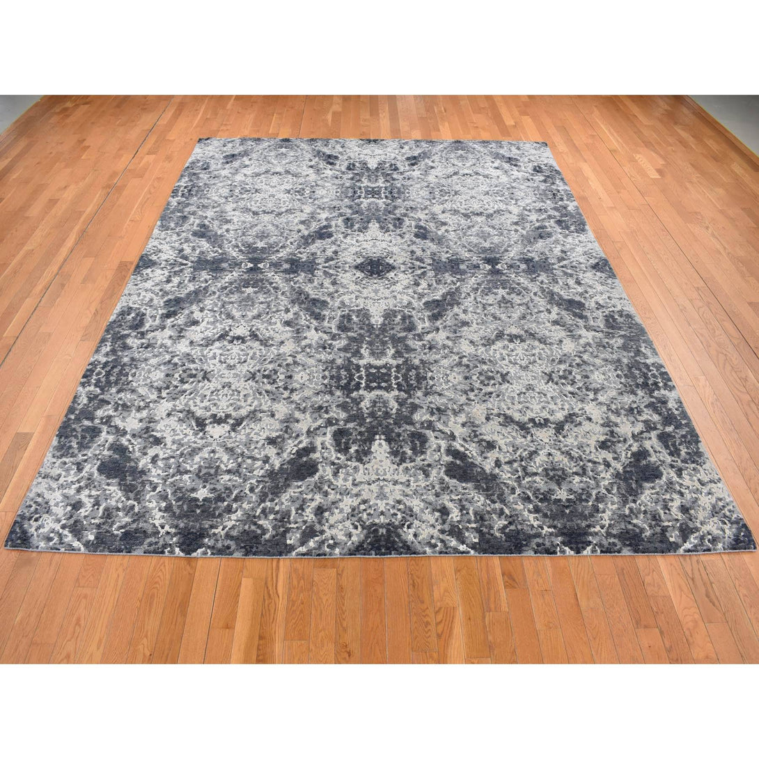 Handmade Modern and Contemporary Area Rug > Design# CCSR87119 > Size: 9'-2" x 12'-0"