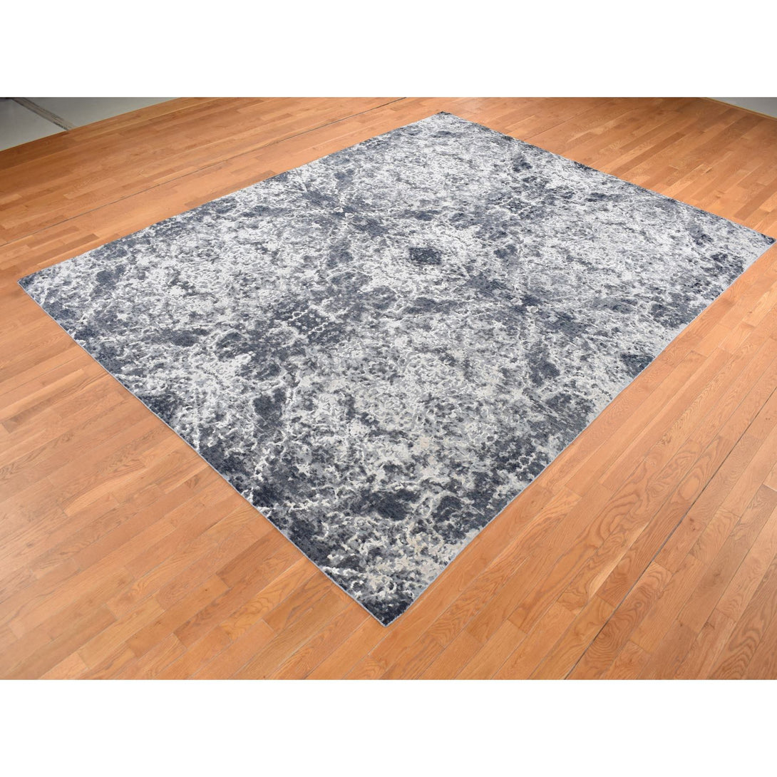 Handmade Modern and Contemporary Area Rug > Design# CCSR87119 > Size: 9'-2" x 12'-0"