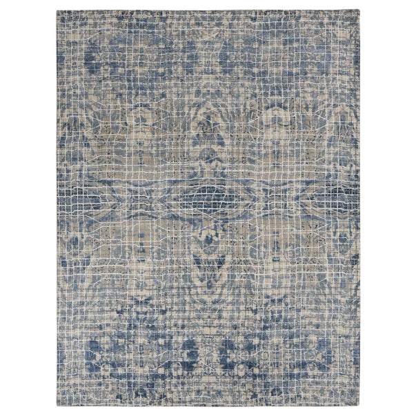 Handmade Modern and Contemporary Area Rug > Design# CCSR87122 > Size: 9'-1" x 12'-2"