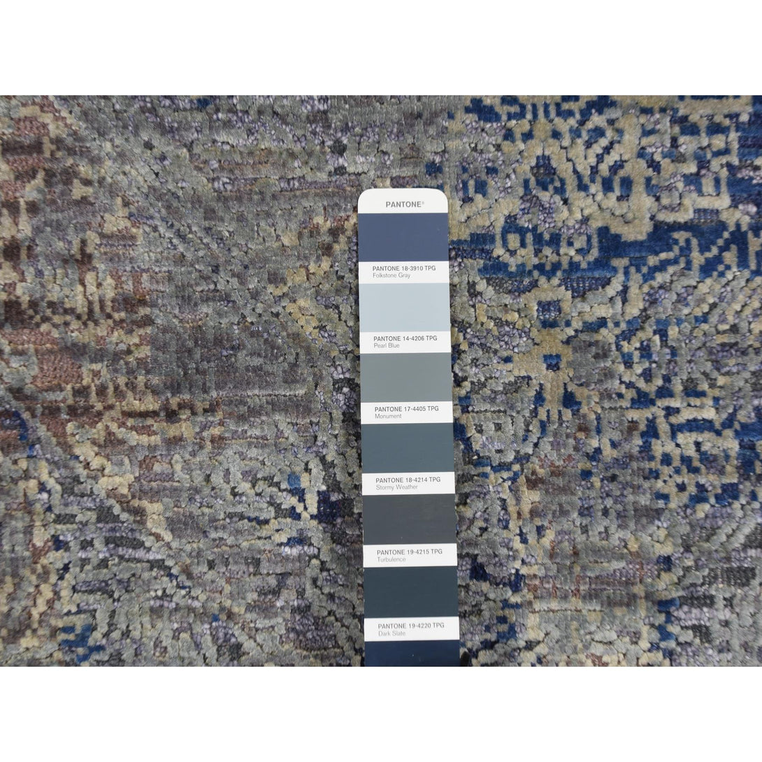 Handmade Modern and Contemporary Area Rug > Design# CCSR87123 > Size: 8'-9" x 12'-0"