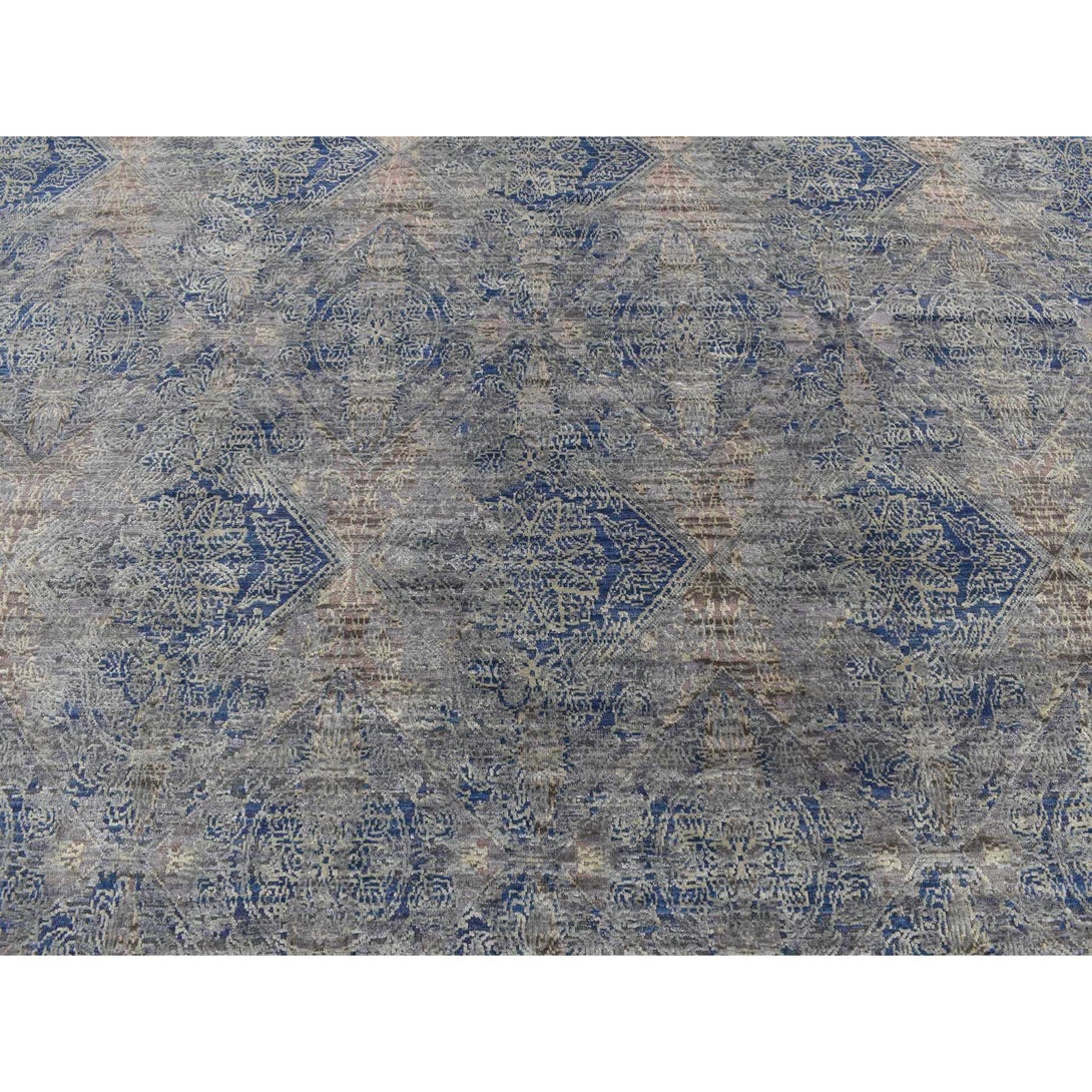 Handmade Modern and Contemporary Area Rug > Design# CCSR87123 > Size: 8'-9" x 12'-0"