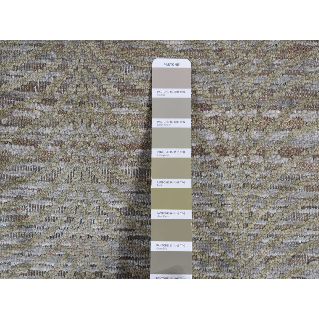 Handmade Modern and Contemporary Area Rug > Design# CCSR87126 > Size: 9'-0" x 12'-0"