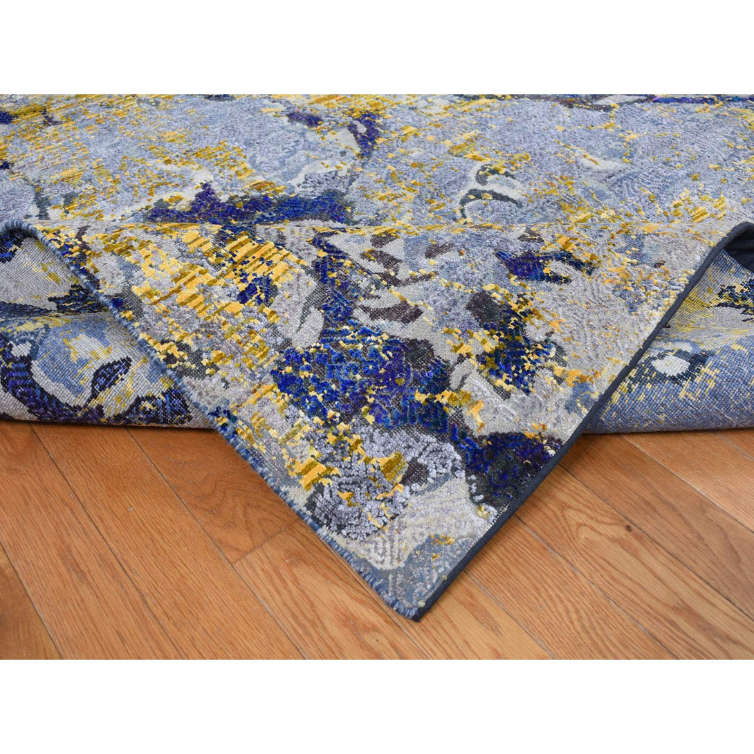 Handmade Modern and Contemporary Area Rug > Design# CCSR87130 > Size: 8'-10" x 12'-5"