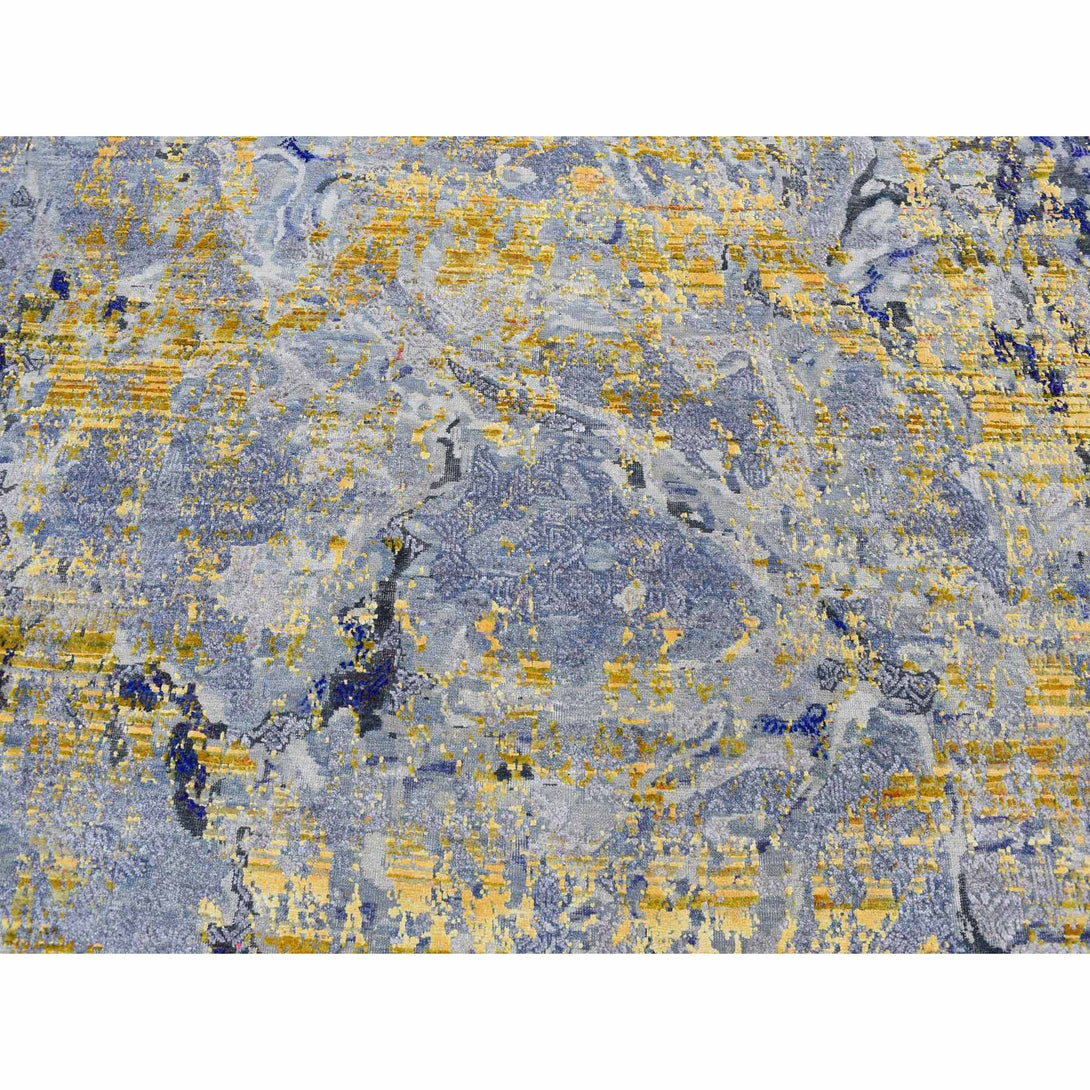 Handmade Modern and Contemporary Area Rug > Design# CCSR87130 > Size: 8'-10" x 12'-5"