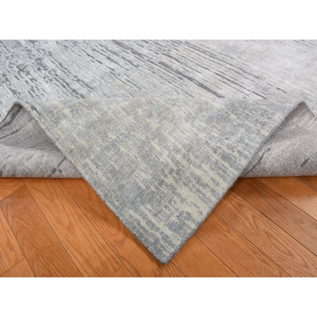 Handmade Modern and Contemporary Area Rug > Design# CCSR87134 > Size: 9'-0" x 11'-10"