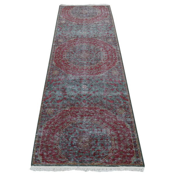 Handmade Mamluk Runner > Design# CCSR87205 > Size: 2'-5" x 8'-2"