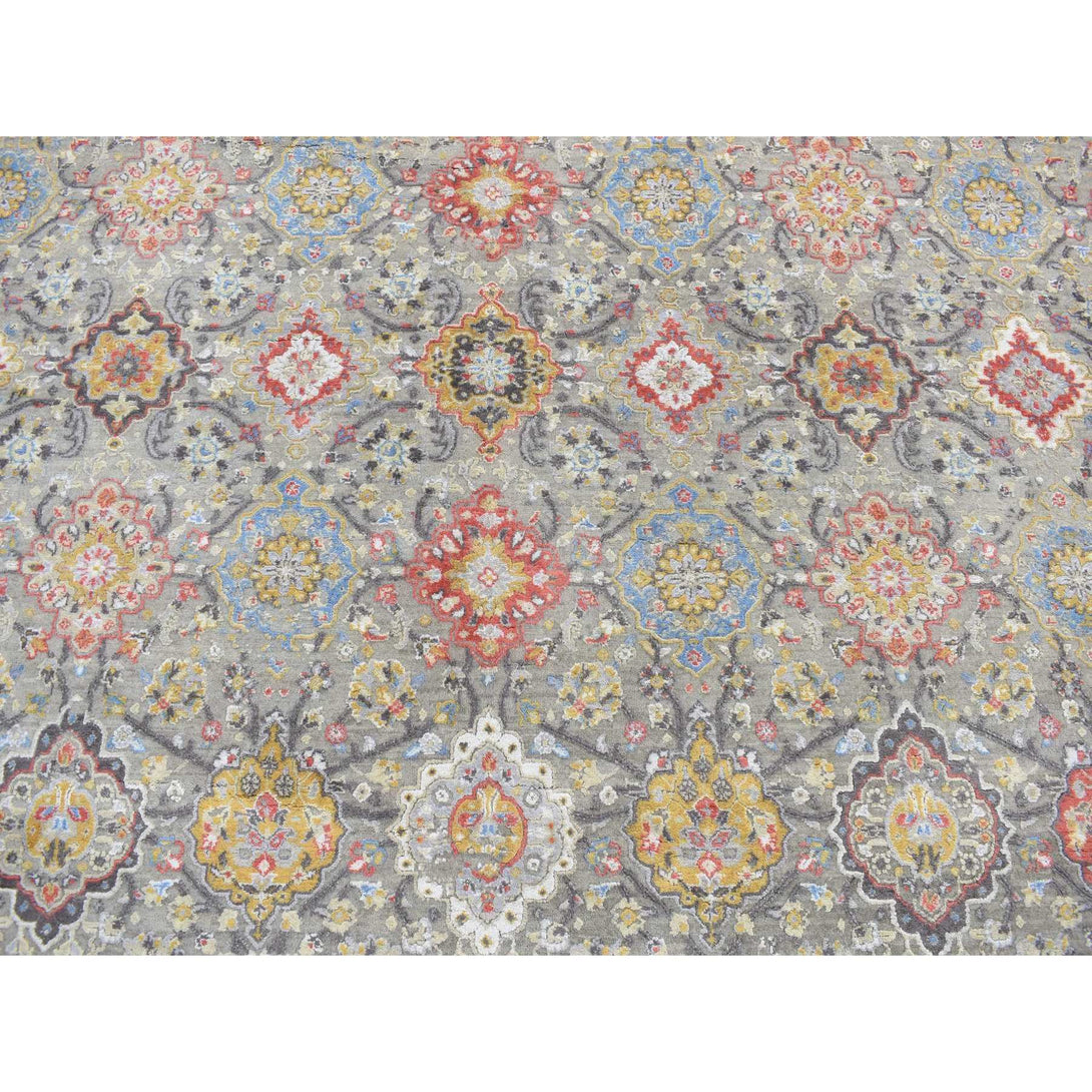 Hand Knotted  Rectangle Area Rug > Design# CCSR87650 > Size: 12'-0" x 15'-1"